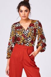 Τοπ animal print 